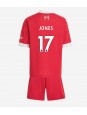Liverpool Curtis Jones #17 Domácí dres pro děti 2025-26 Krátký Rukáv (+ trenýrky)